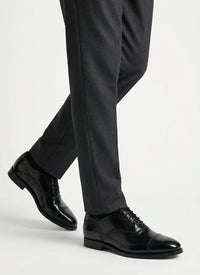 Richelieu en cuir - Noir