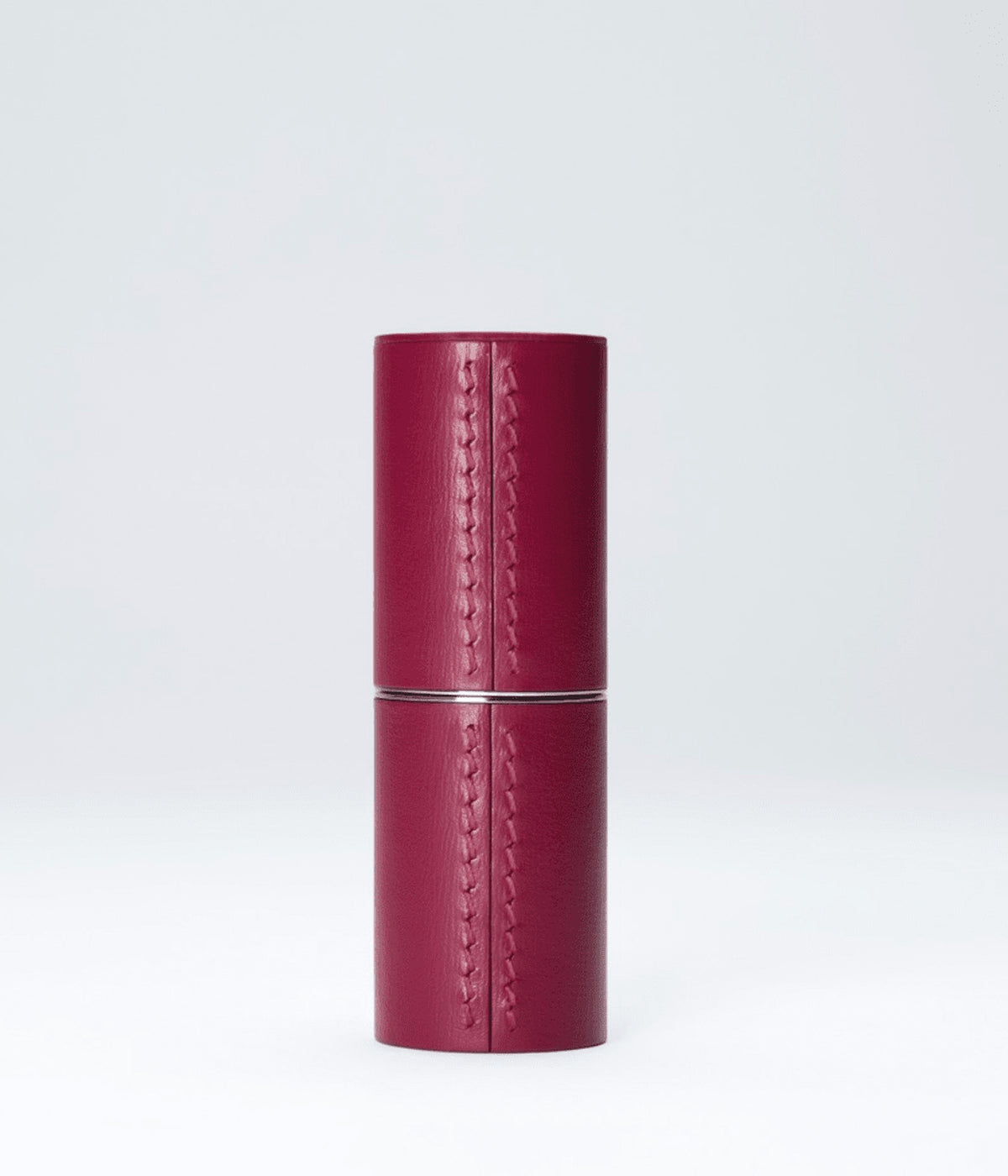 L'écrin en cuir rechargeable pour rouge à lèvres - Dark Fuchsia