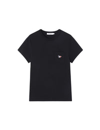 T-shirt coupe droite avec écusson - Black