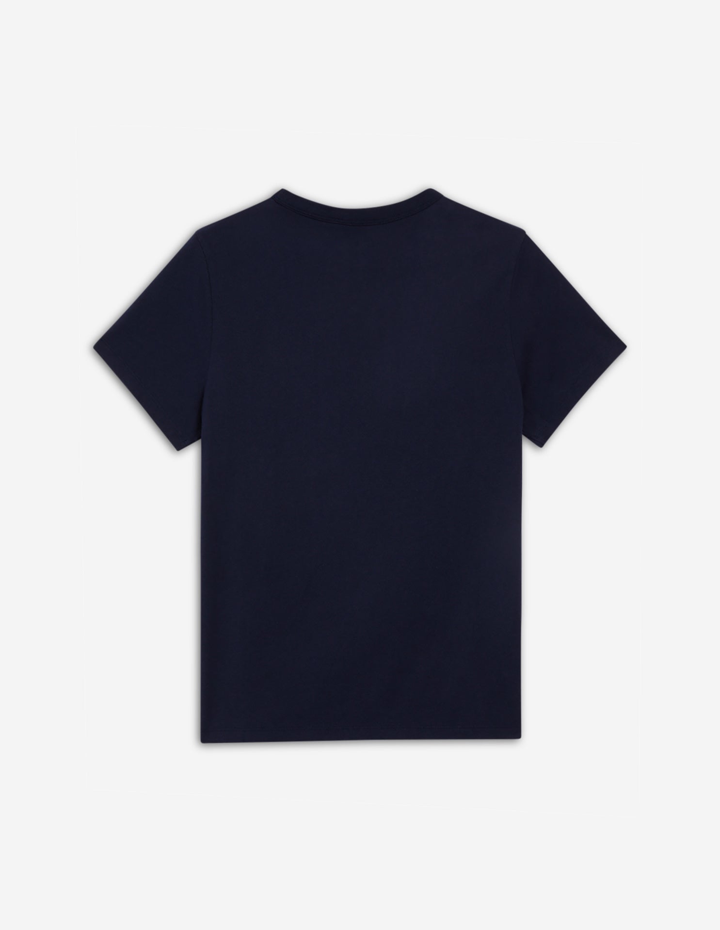 T-shirt coupe droite avec écusson - Navy
