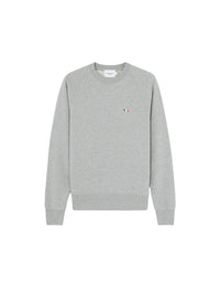 Sweatshirt ajusté Fox avec écusson - Grey Melange
