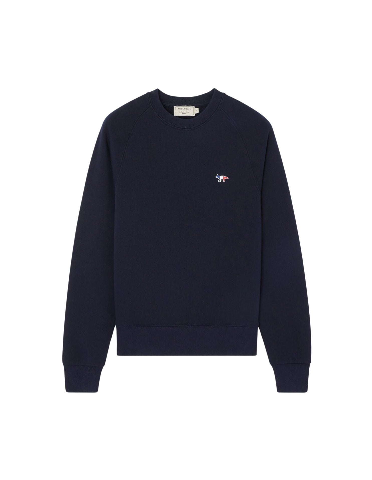 Sweatshirt ajusté Fox avec écusson - Navy