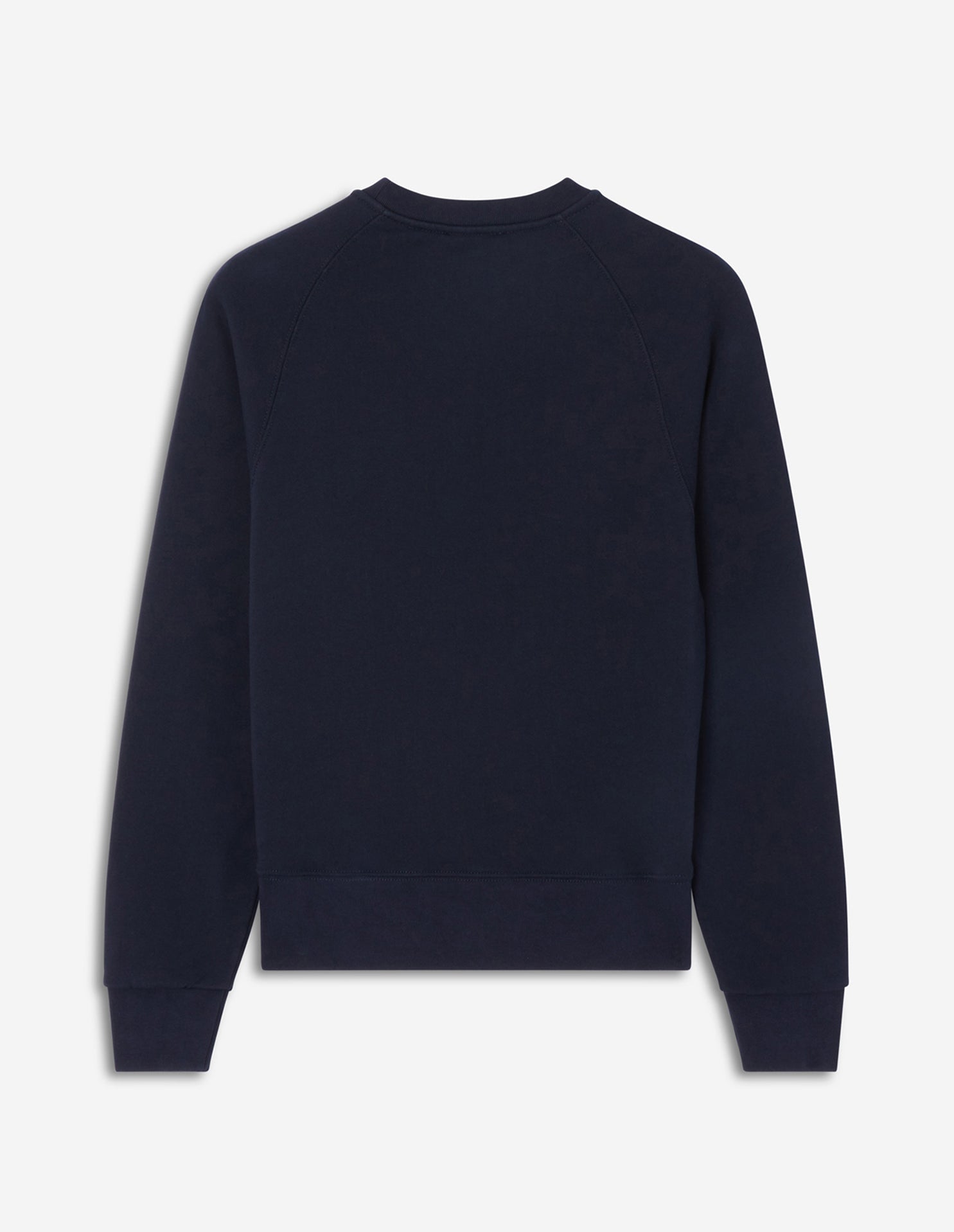 Fox fitted sweatshirt with badge - Navy