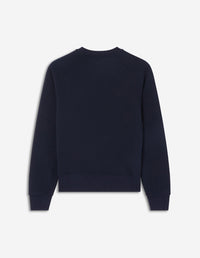 Sweatshirt ajusté Fox avec écusson - Navy