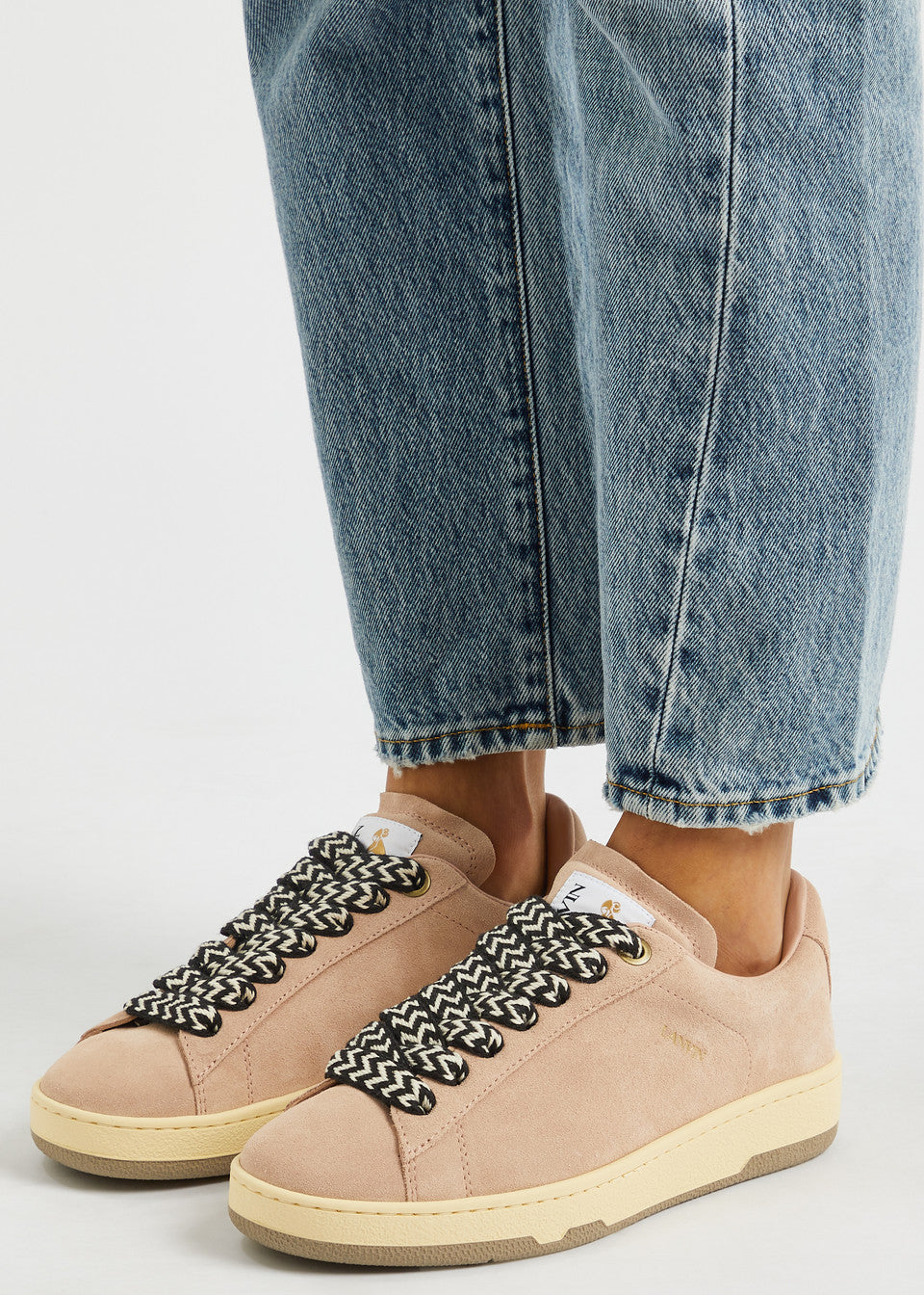 Sneakers basses curb lite - Rose pâle