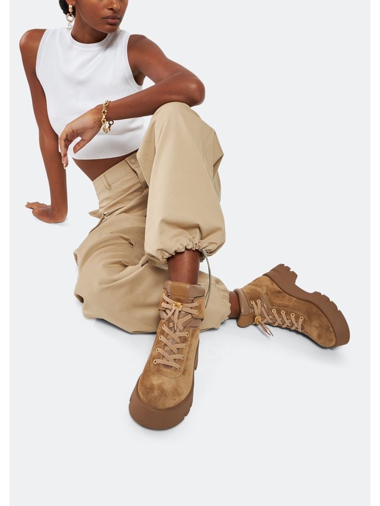 Bottines Vancouver en daim - Brun
