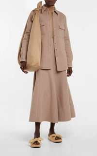 Virgil Slide en noir lamb cuir