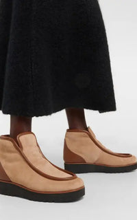 Tyga Boot en noir shearling