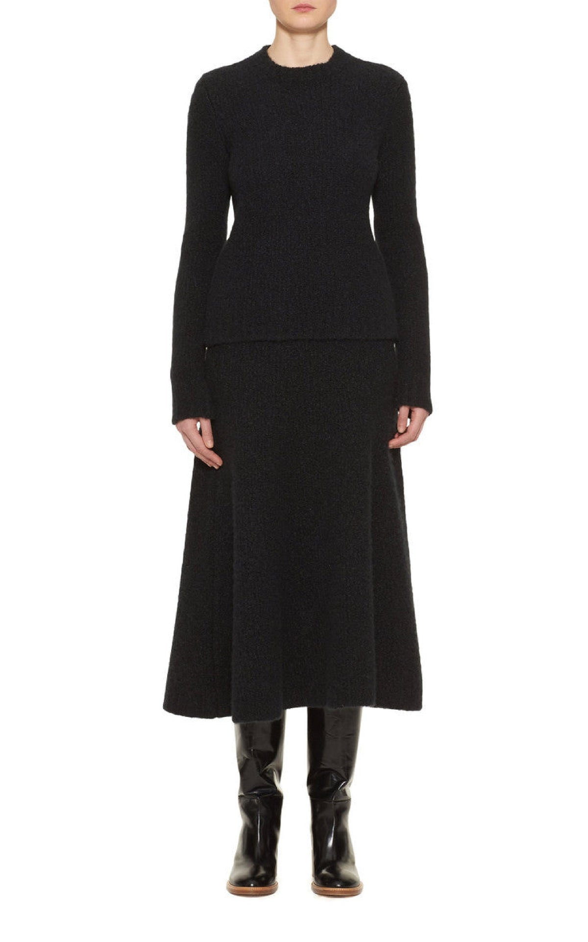 Black / Jupe Pablo en cachemire - Black