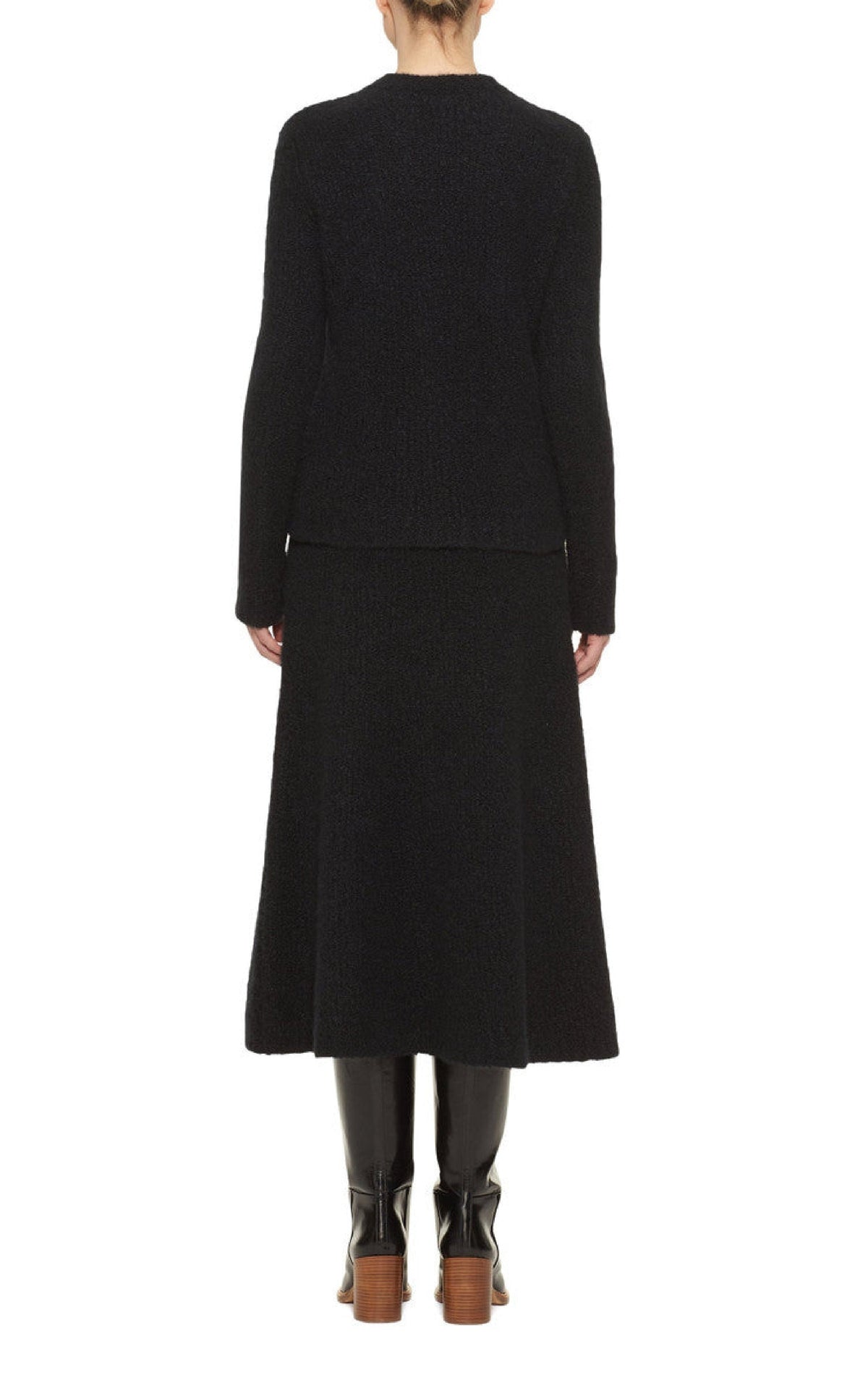 Black / Jupe Pablo en cachemire - Black
