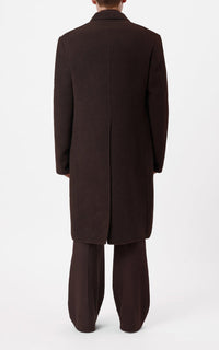 Chocolate / Manteau Mcaffrey en cachemire - Chocolate