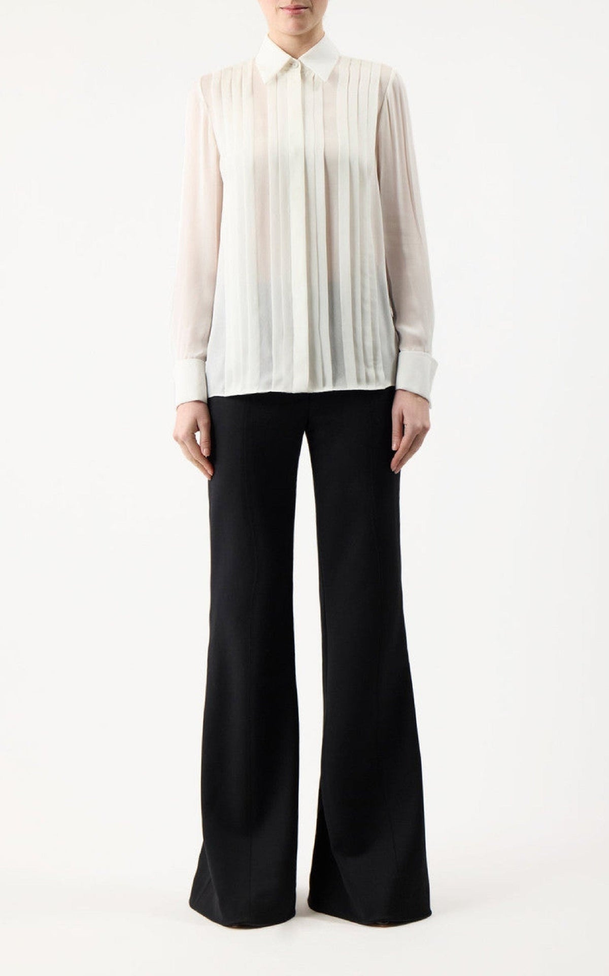 Black / Chemise Aimé en soie - Black