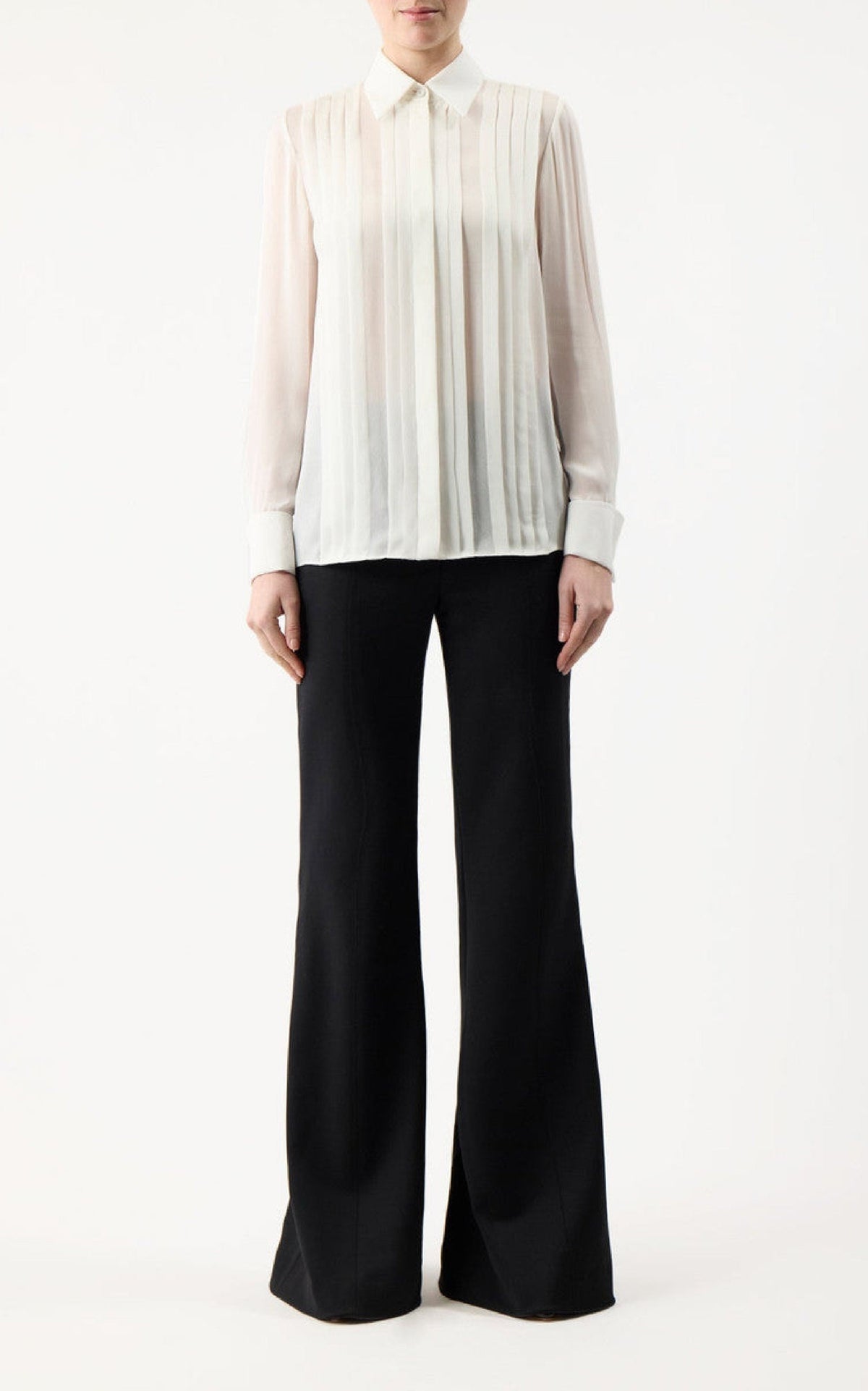 Black / Chemise Aimé en soie - Black