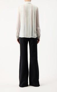Black / Chemise Aimé en soie - Black