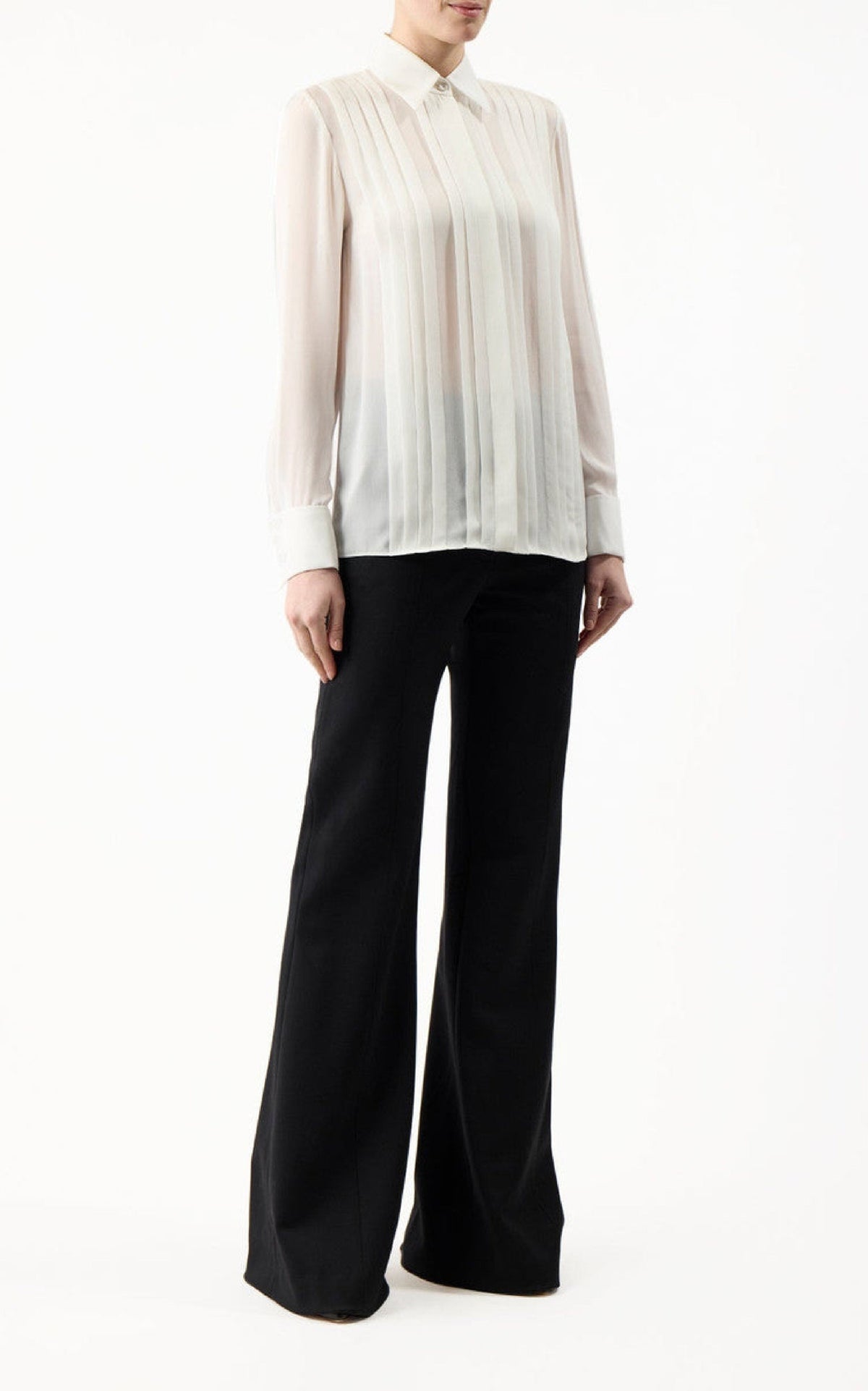 Black / Chemise Aimé en soie - Black