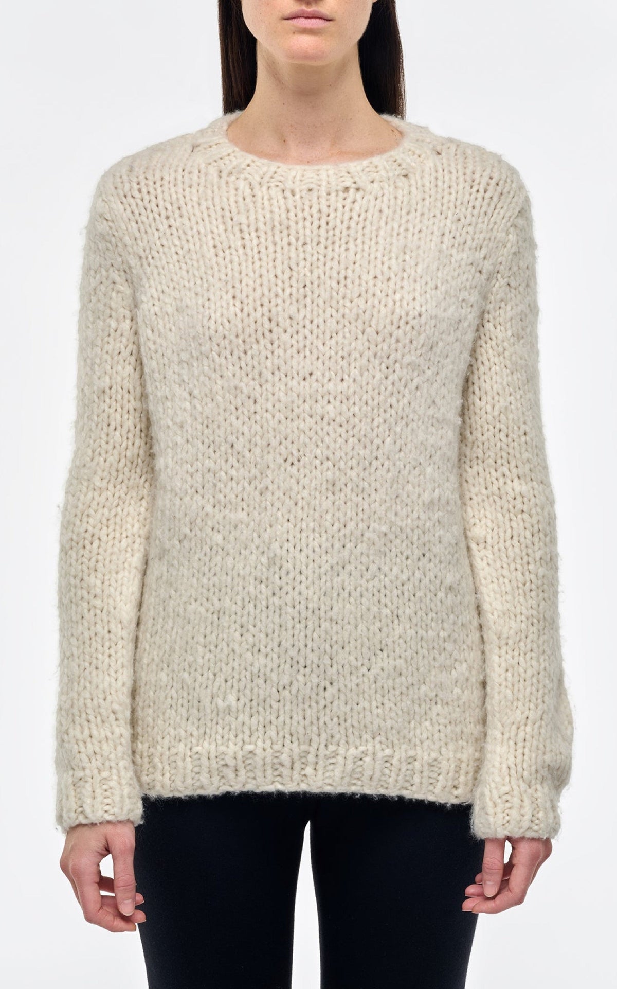Ivory / Pull Dalton en cachemire - Ivory