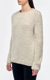 Ivory / Pull Dalton en cachemire - Ivory