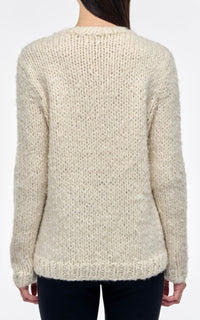 Ivory / Pull Dalton en cachemire - Ivory