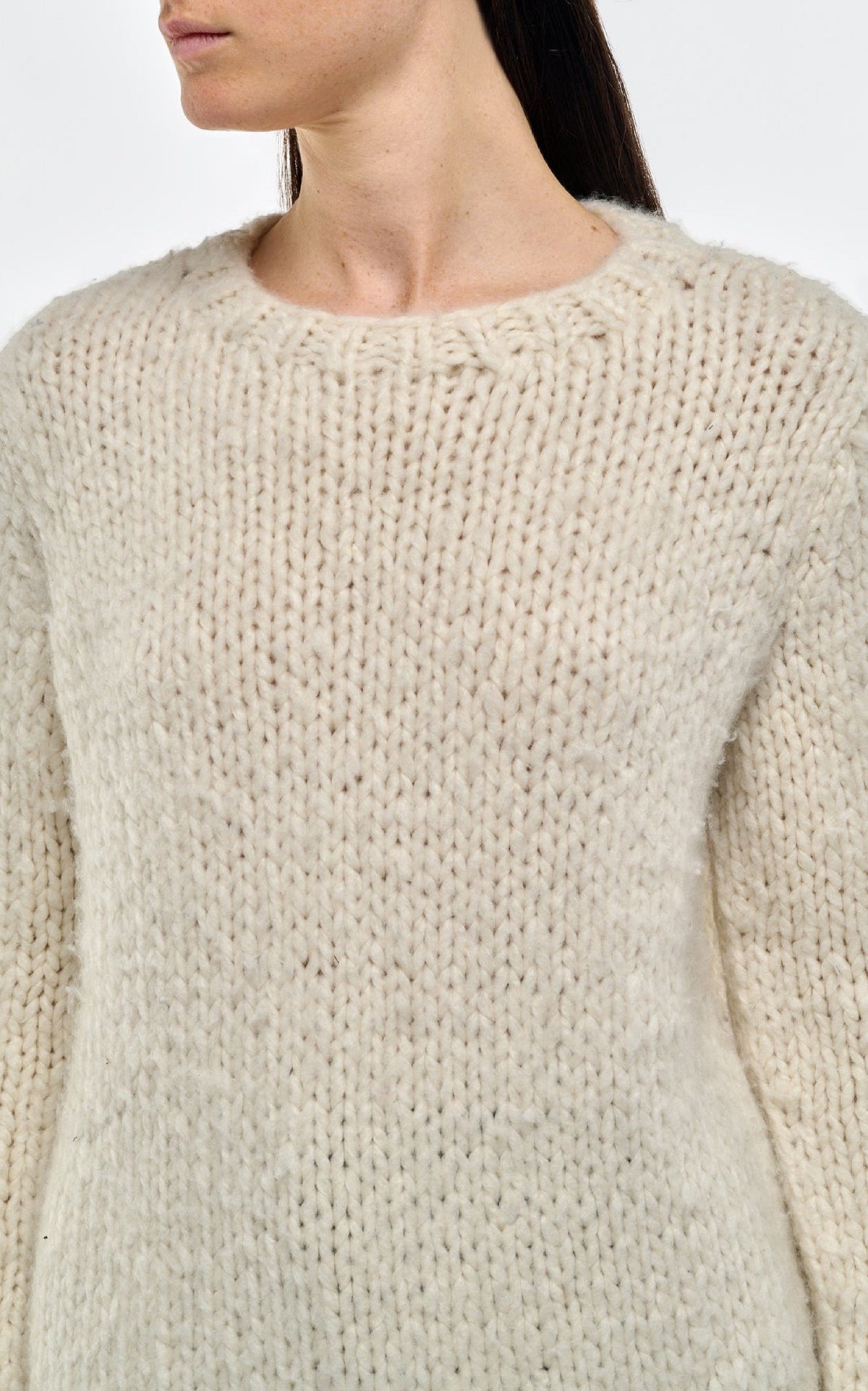Ivory / Pull Dalton en cachemire - Ivory