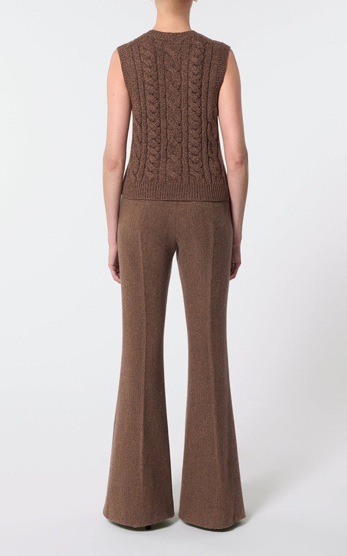 Selsey Top en chocolat multicolore wes