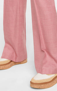 Louis Brogue en blanc lamb cuir