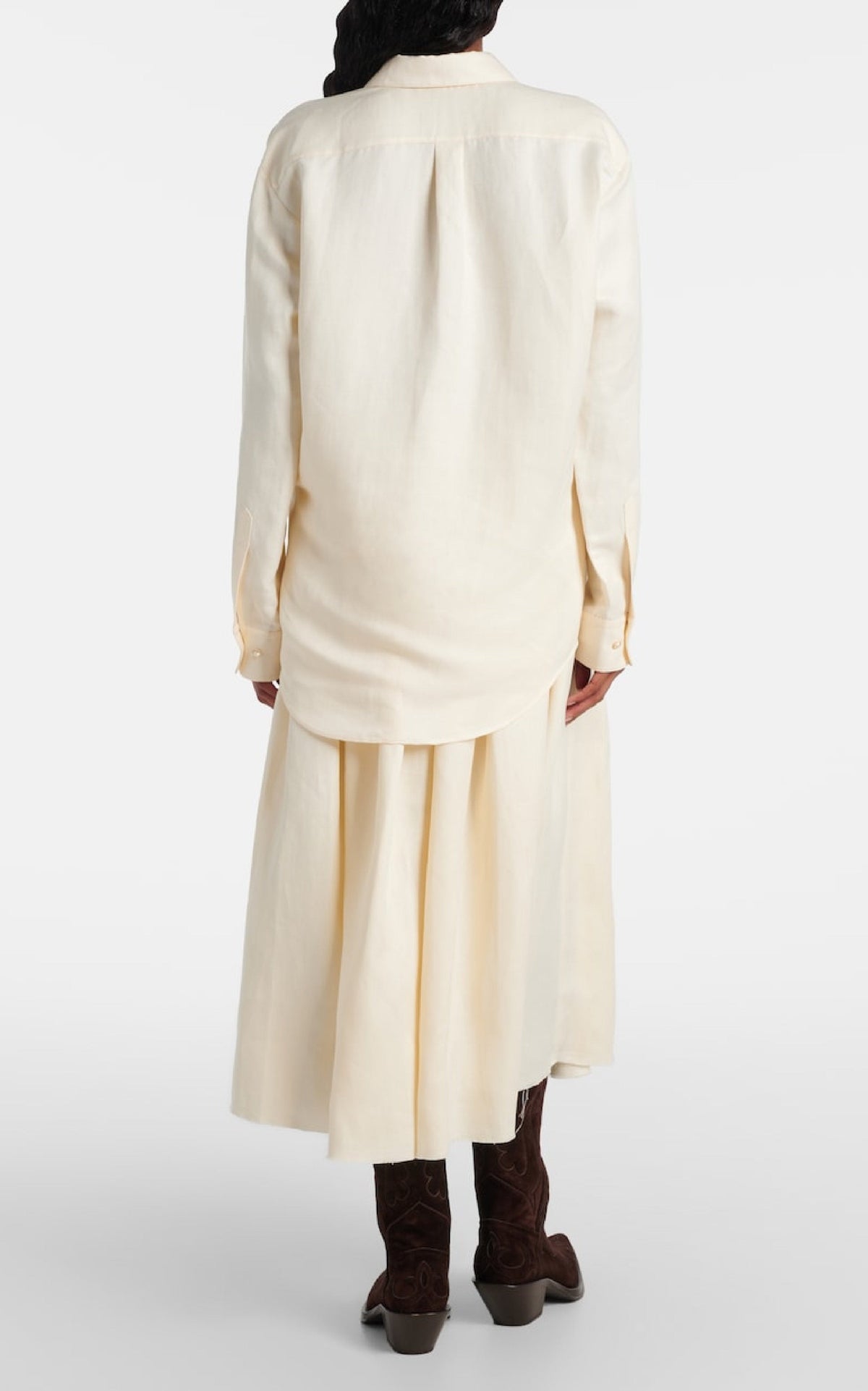 Lime Adamite / Chemise Ferrara en cachemire - Lime Adamite