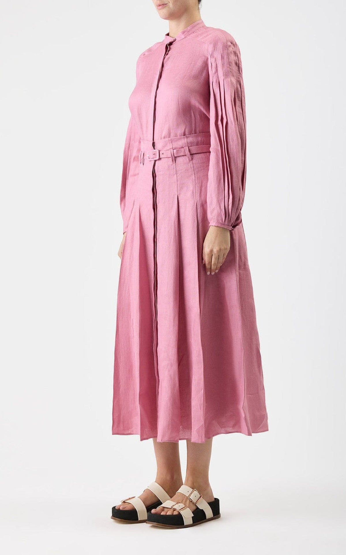 Rose Quartz / Blouse Laetitia en lin - Rose Quartz