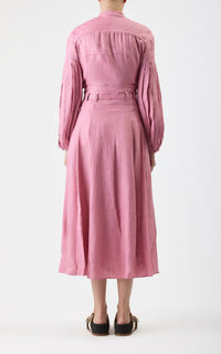 Rose Quartz / Blouse Laetitia en lin - Rose Quartz