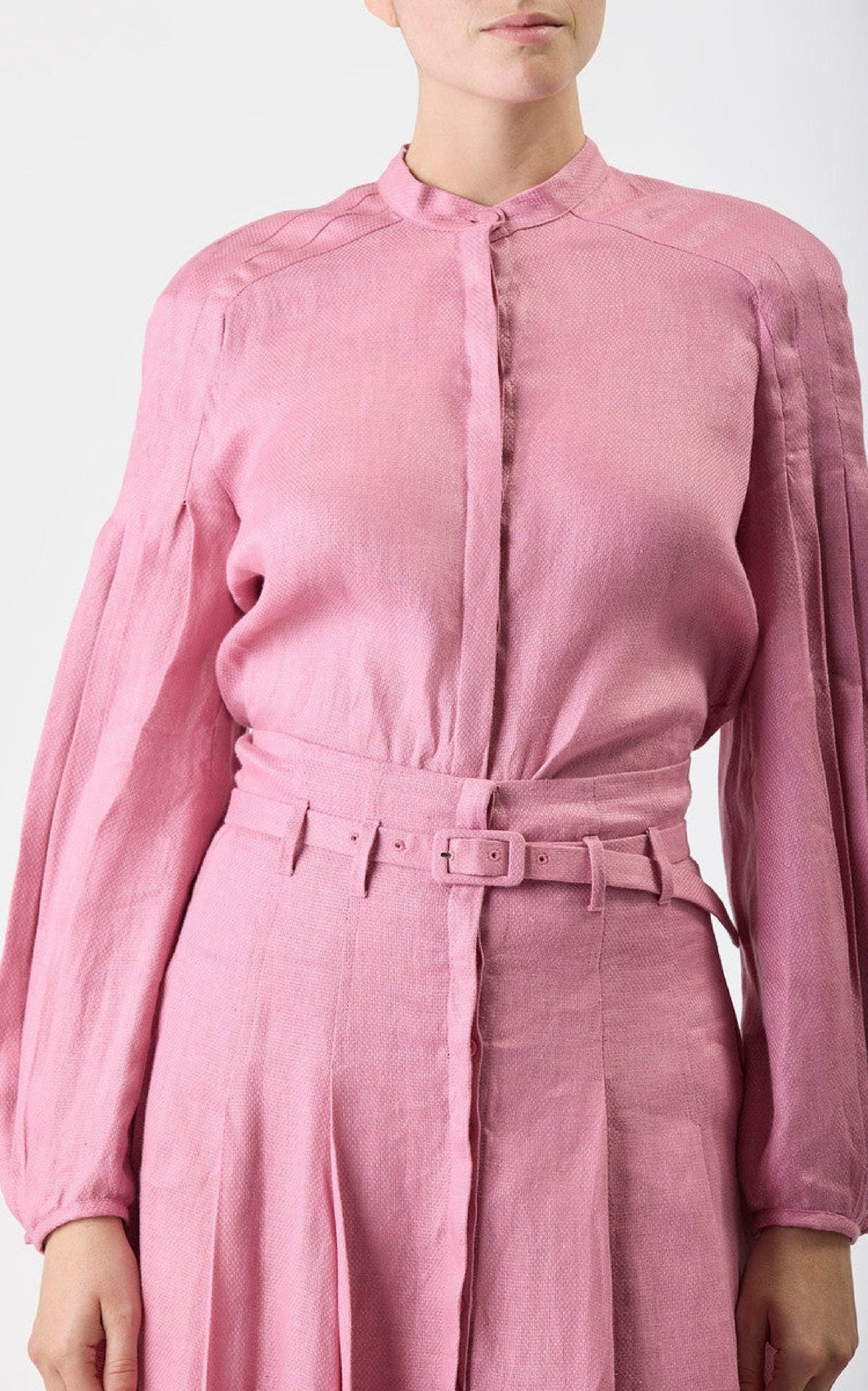 Rose Quartz / Blouse Laetitia en lin - Rose Quartz