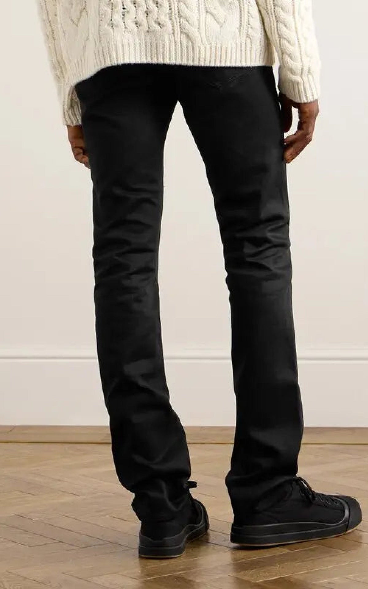 Black / Pantalon à cinq poches Anthony - Black