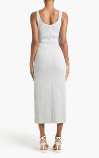 White / Robe Girard en lin - White