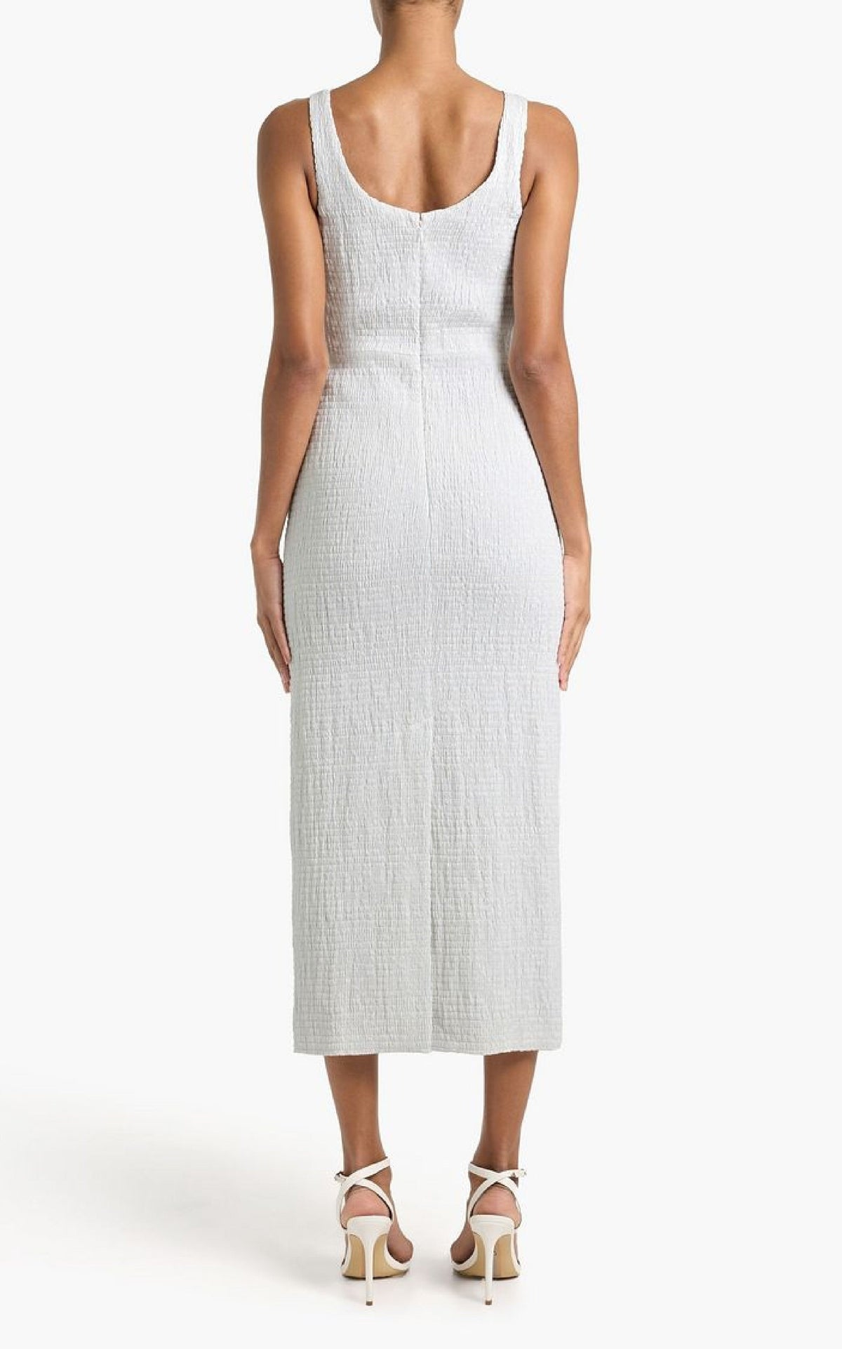 White / Robe Girard en lin - White