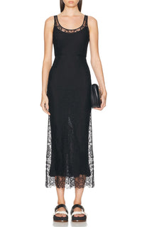 Black / Robe Polus en soie - Black