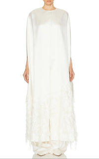 Ivory / Cape Pauli en soie - Ivory