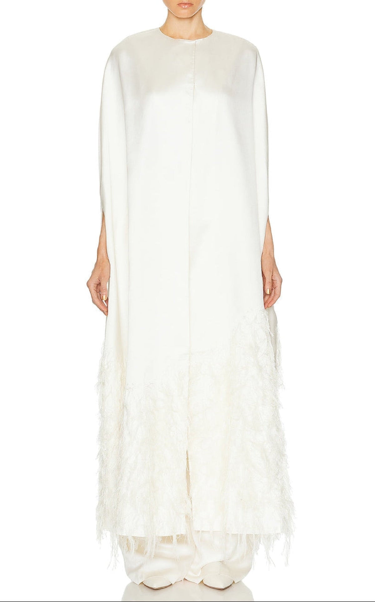 Ivory / Cape Pauli en soie - Ivory