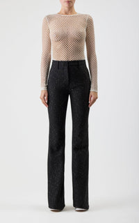 Ivory / Top Troth en laine - Ivory