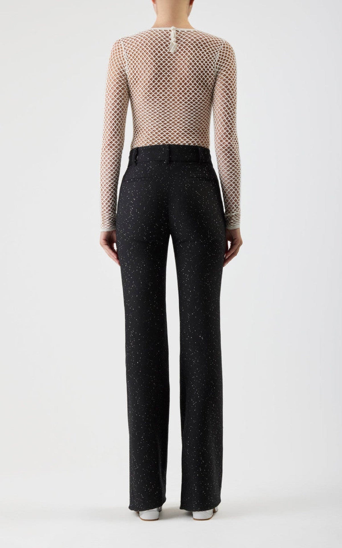 Ivory / Top Troth en laine - Ivory