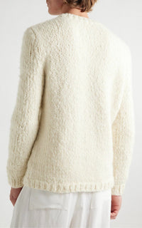 Ivory / Pull Durand en laine - Ivory