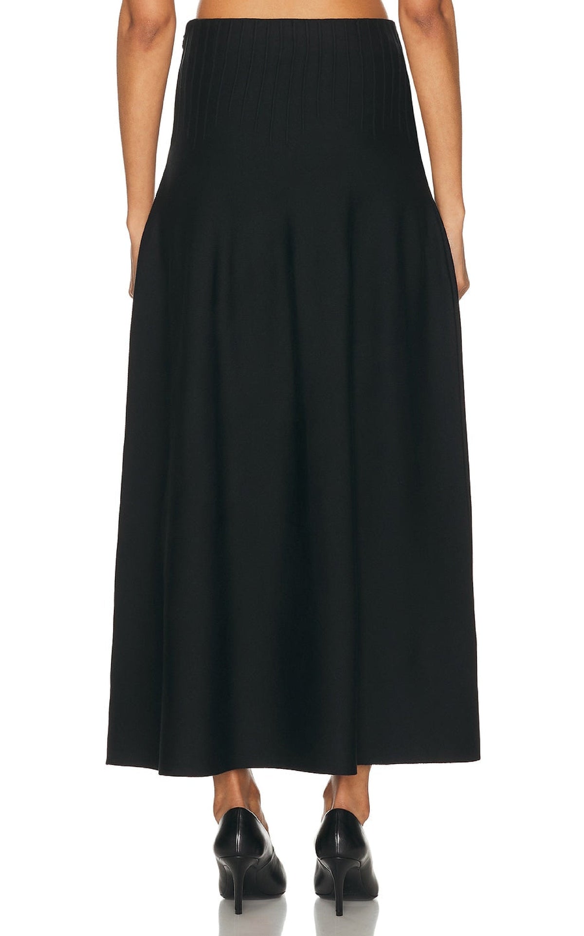 Annamaria Skirt en noir opacum 3 ply