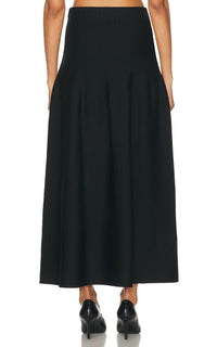 Black / Jupe Annamaria en soie - Black