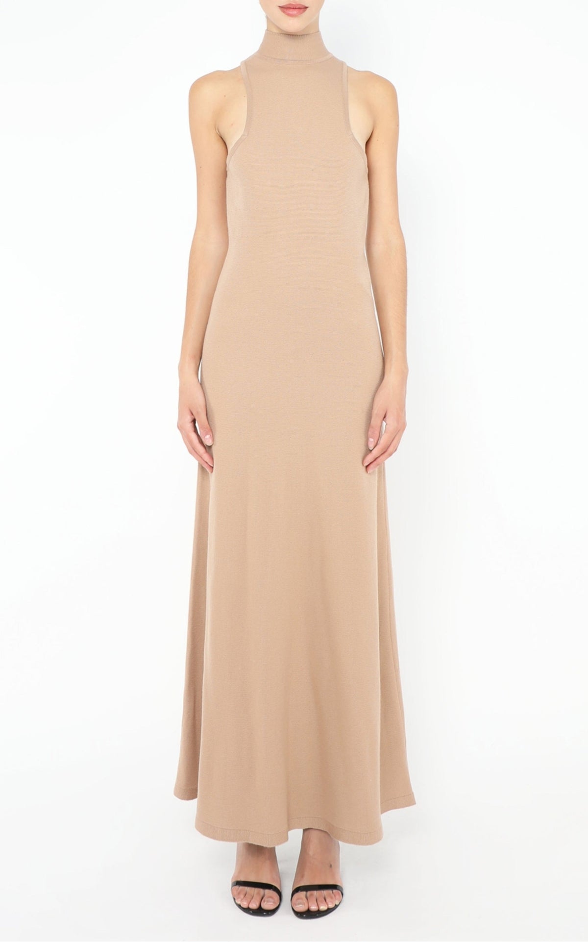 Camel / Robe Kenna en laine - Camel