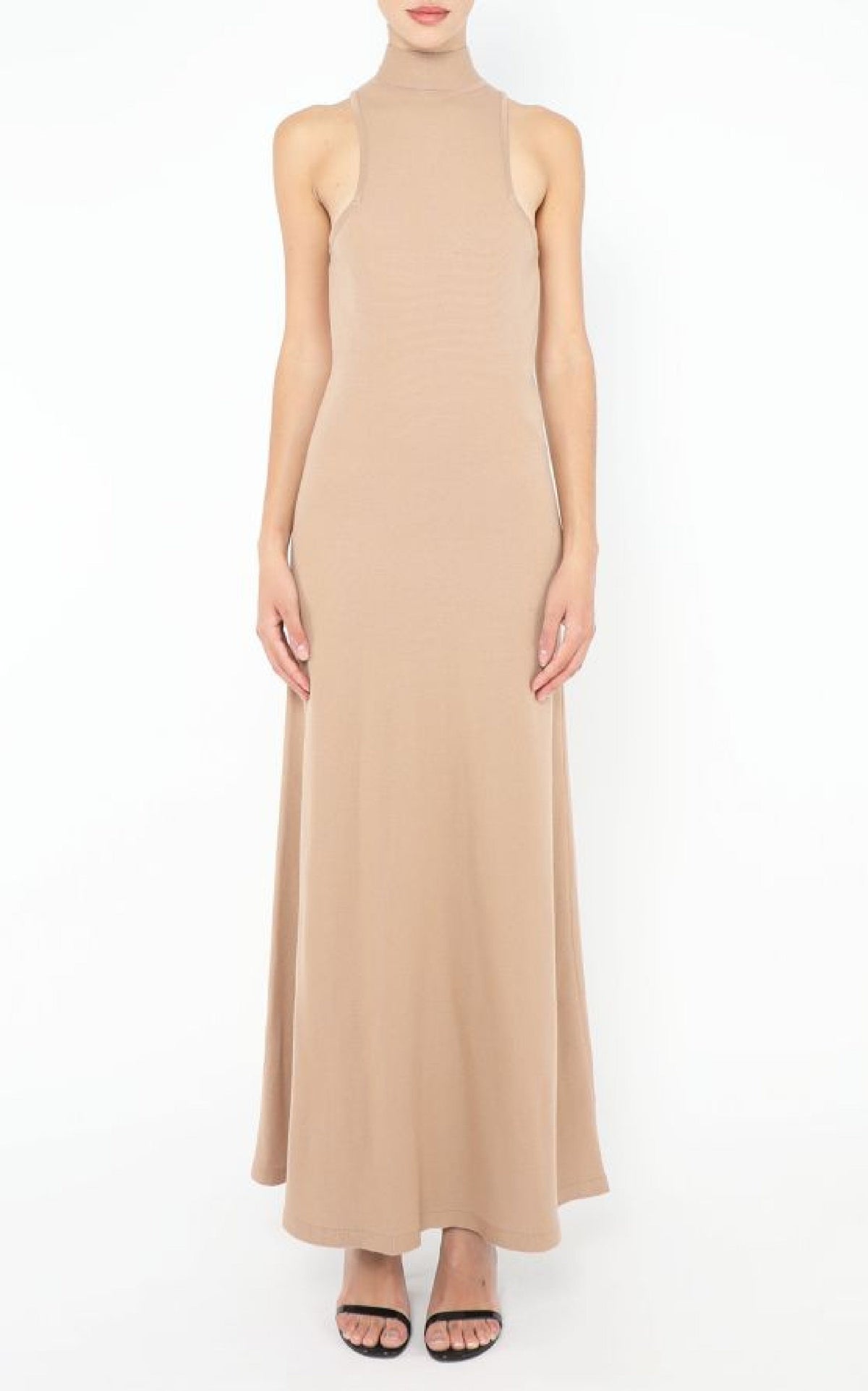 Camel / Robe Kenna en laine - Camel