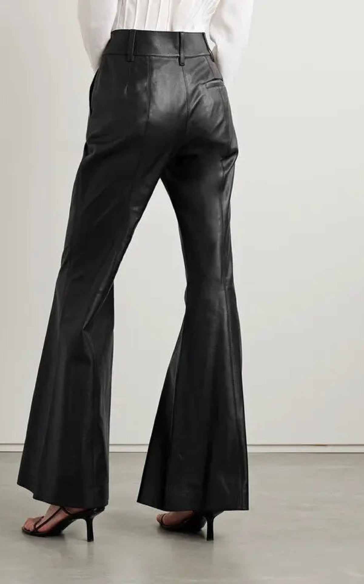 Black / Pantalon Rhein en cuir - Black