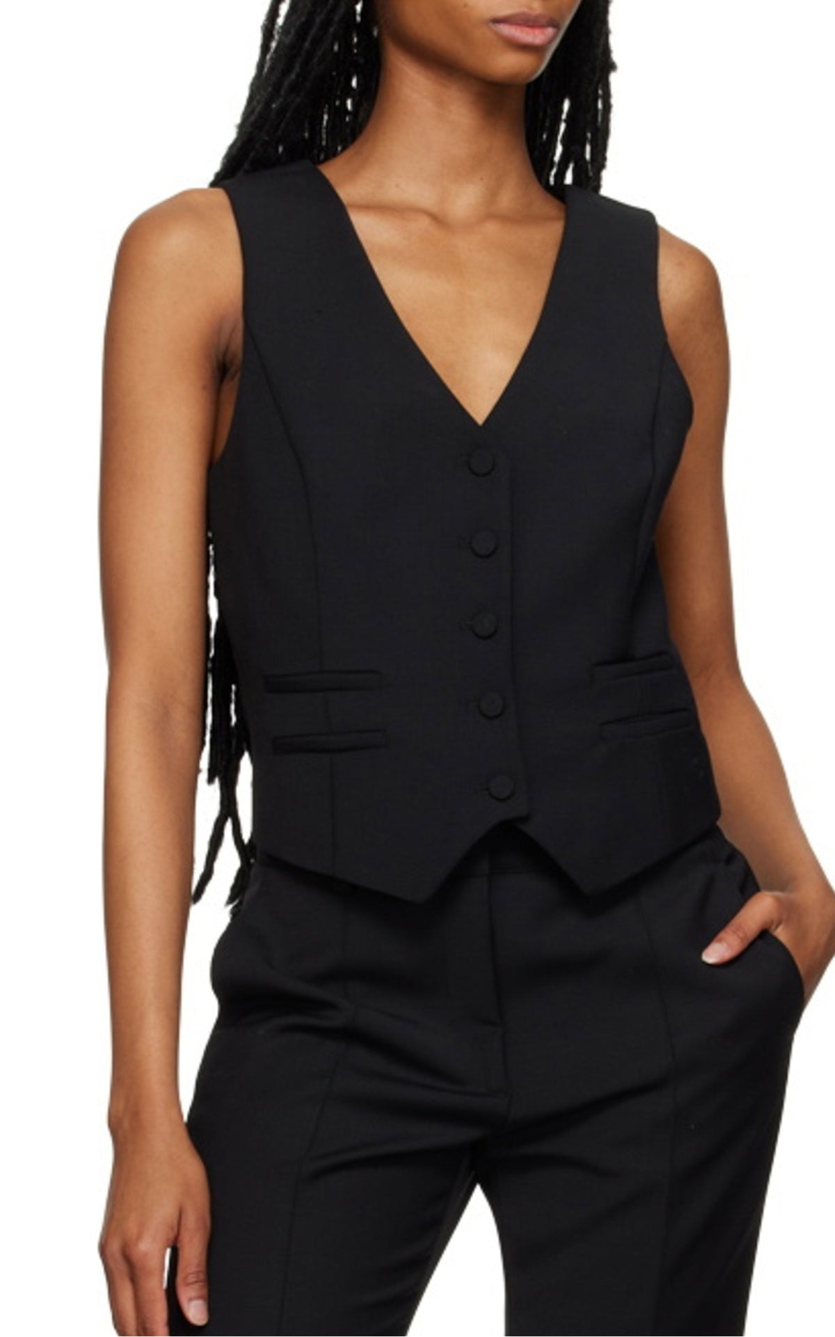 Black / Pantalon Rhein en laine - Black