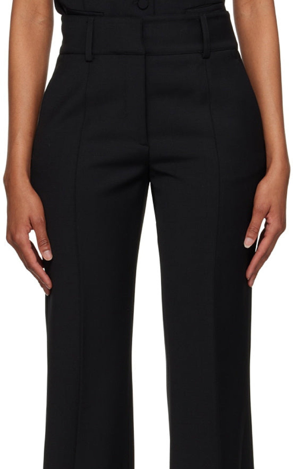 Black / Pantalon Rhein en laine - Black