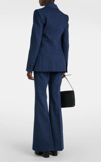 Leiva Blazer en denim organic raw denim