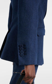 Leiva Blazer en denim organic raw denim