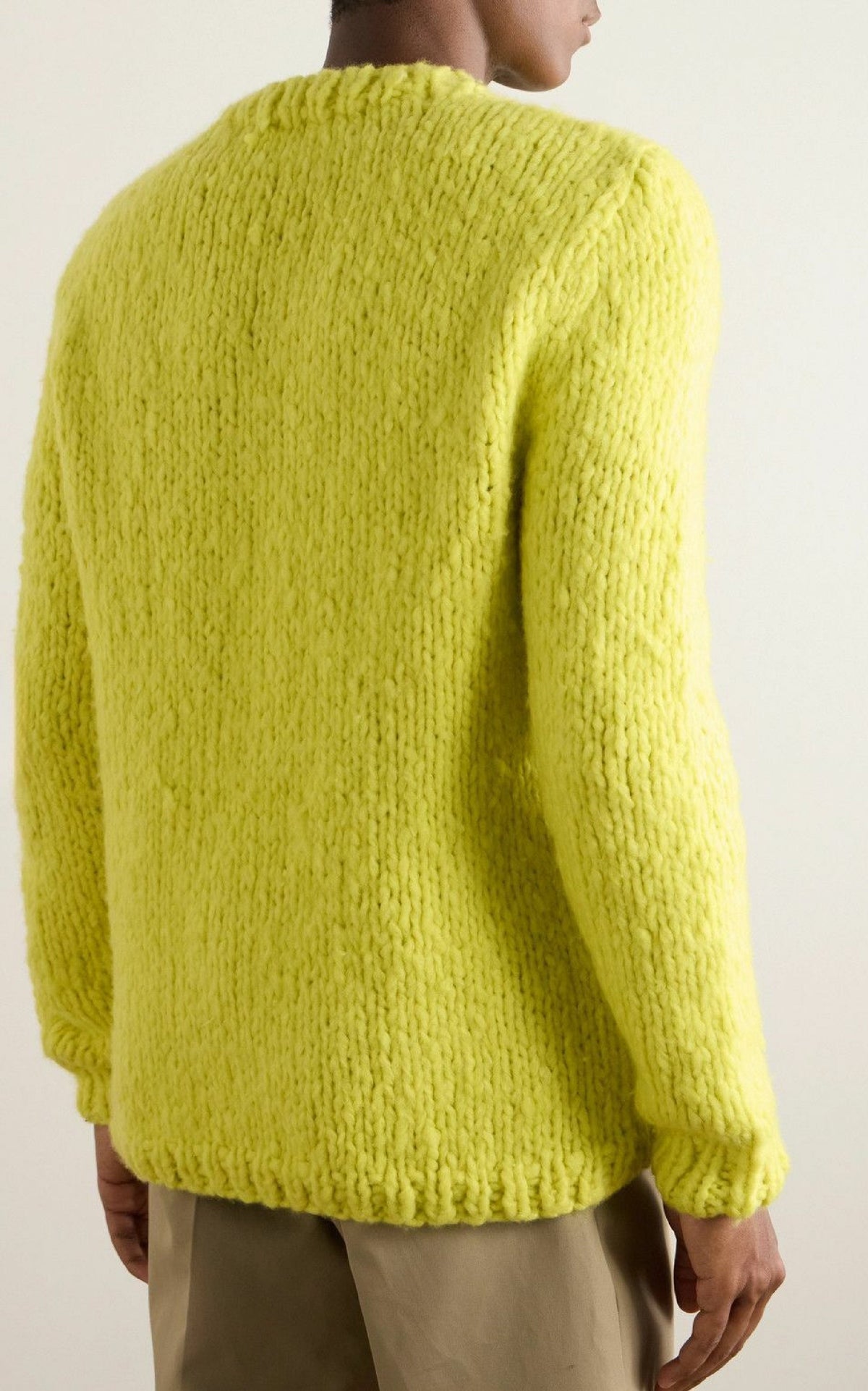 Dalton Sweater en vert adamite welfat cachemire fil