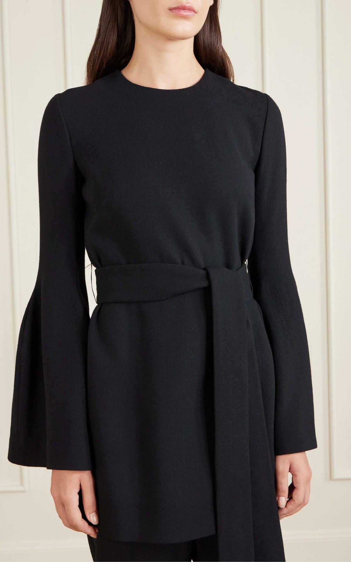 Dark Navy / Tunique Shandon en laine - Dark Navy