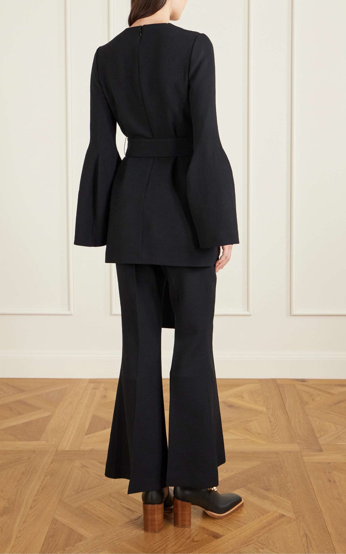 Dark Navy / Tunique Shandon en laine - Dark Navy